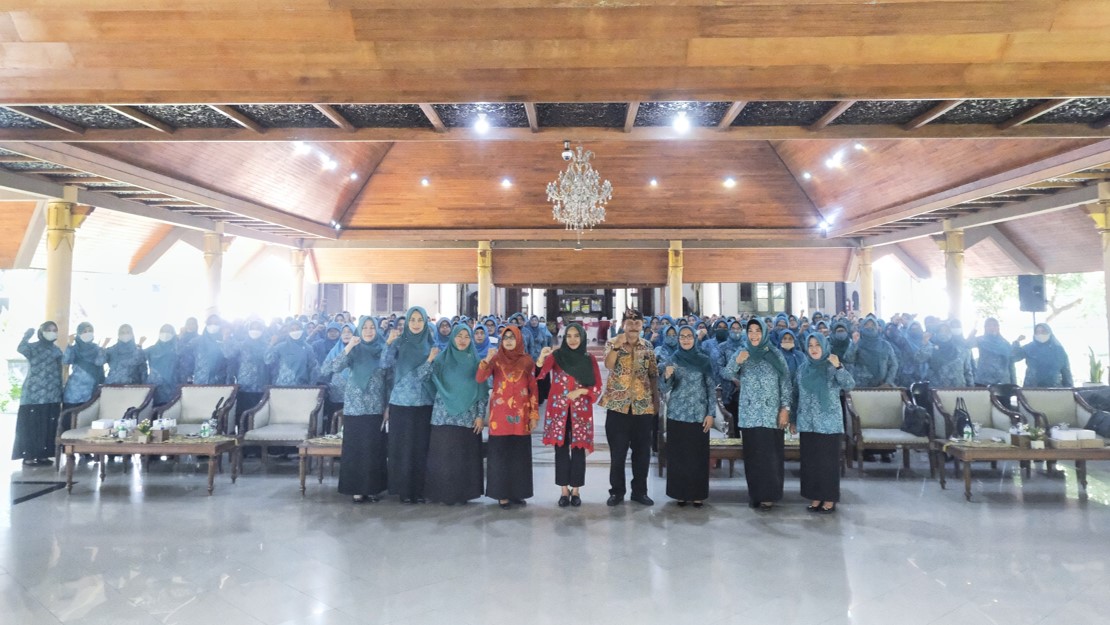 Ketua PKK Desa Se Sidoarjo Dibekali Pelatihan Kepemimpinan, SaadahMuhdlor: PKK sebagai Green Angel